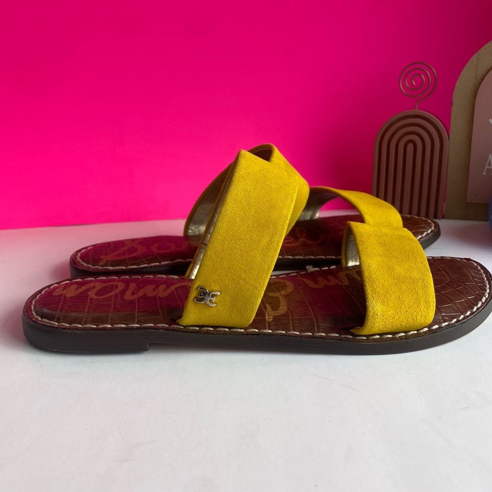 Sam Edelman Gala Gold Yellow women’s size 8 NWT